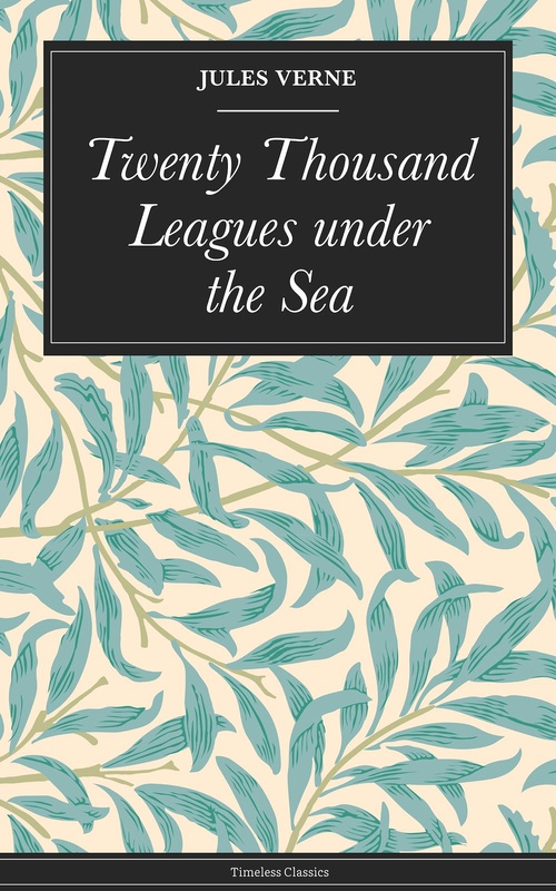 Couverture ebook de Twenty Thousand Leagues under the Sea, de Verne Jules