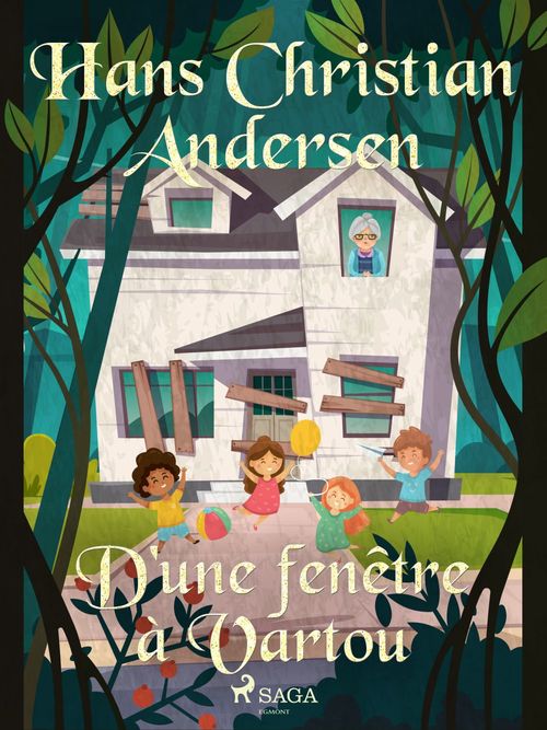 ebook cover of D'une fenêtre à Vartou, by Hans Christian Andersen