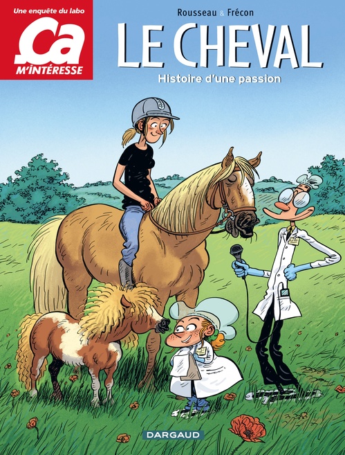 ebook cover of Ça m'intéresse - Tome 2 - Le Cheval, by Sylvain Frécon, Murielle Rousseau