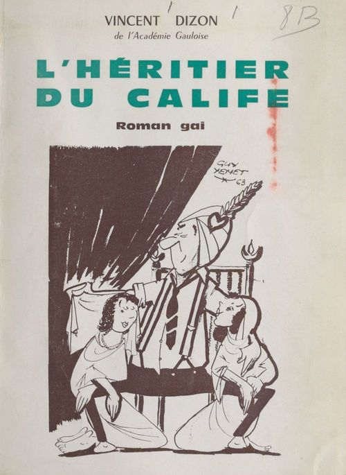 ebook cover of L'héritier du calife, by Vincent Dizon
