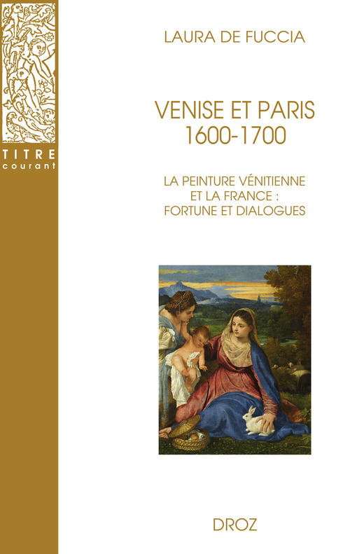 ebook cover of Venise et Paris. 1600-1700, by Fuccia Laura De