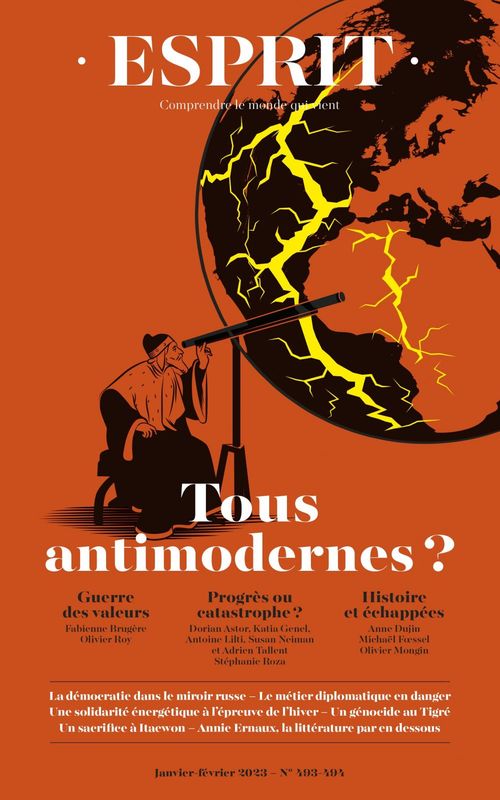 Couverture ebook de Esprit - Tous antimodernes ?, de Collectif