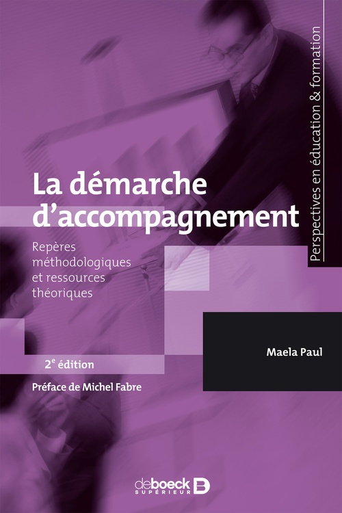 Couverture ebook de La démarche d'accompagnement, de Paul Maela