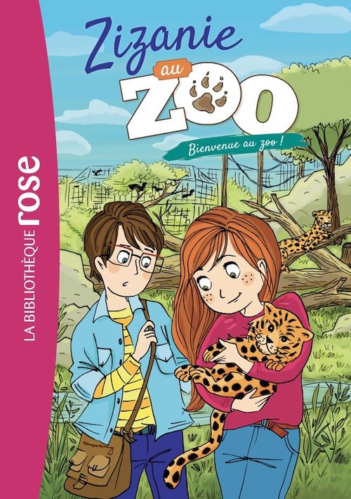 ebook cover of Zizanie au zoo 01 - Bienvenue au zoo !, by Cécile Alix