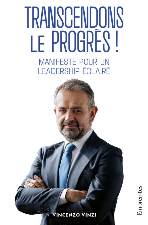 Couverture ebook de Transcendons le progrès !, de Vincenzo Vinzi