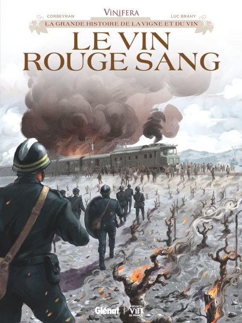 Couverture ebook de Vinifera - Le Vin, rouge sang, de Luc Brahy