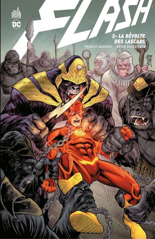Couverture ebook de Flash - Tome 2 - La révolte des Lascars, de Brian Buccellato, Francis Manapul