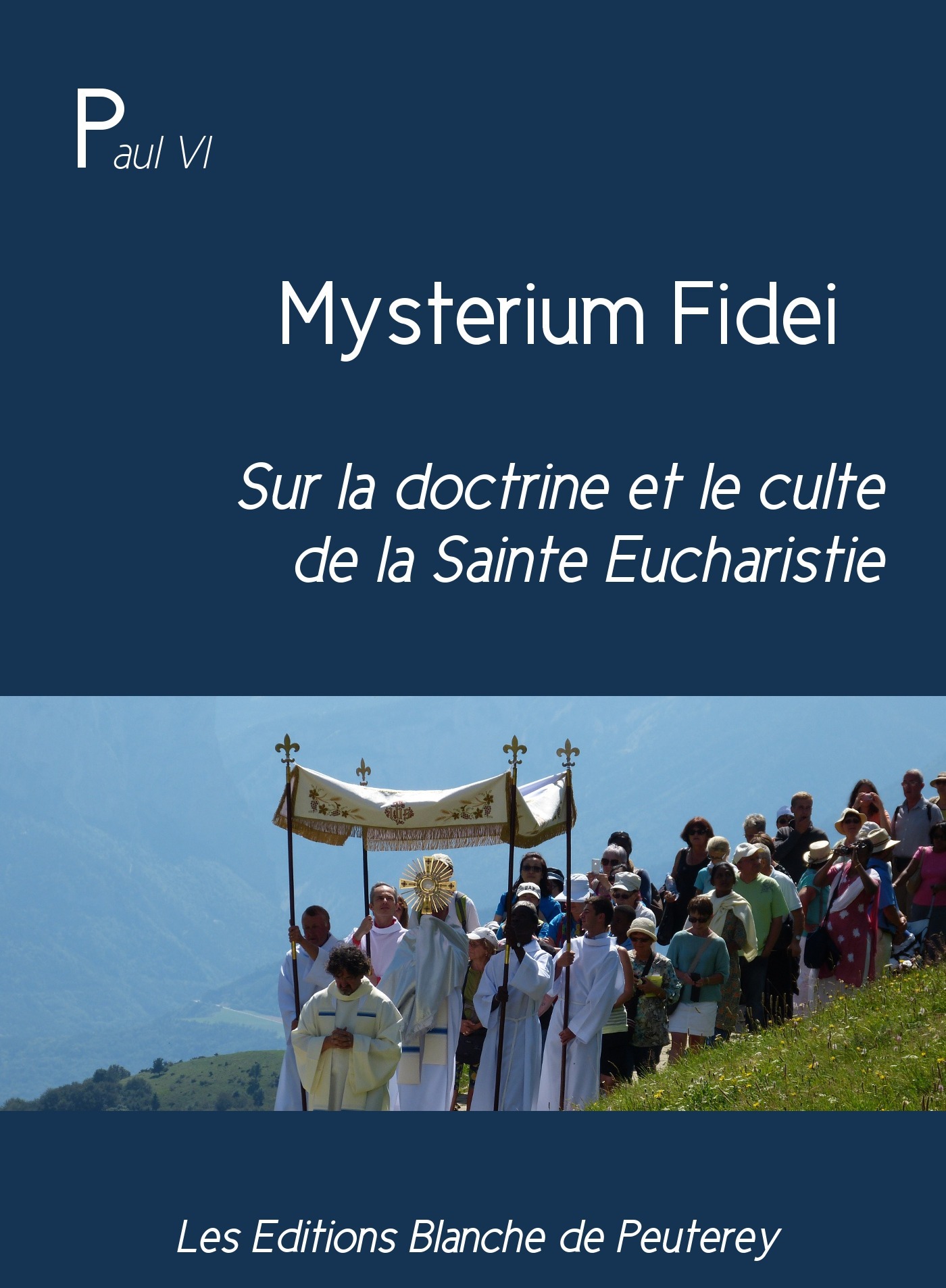 Couverture ebook de Mysterium Fidei, de Paul VI