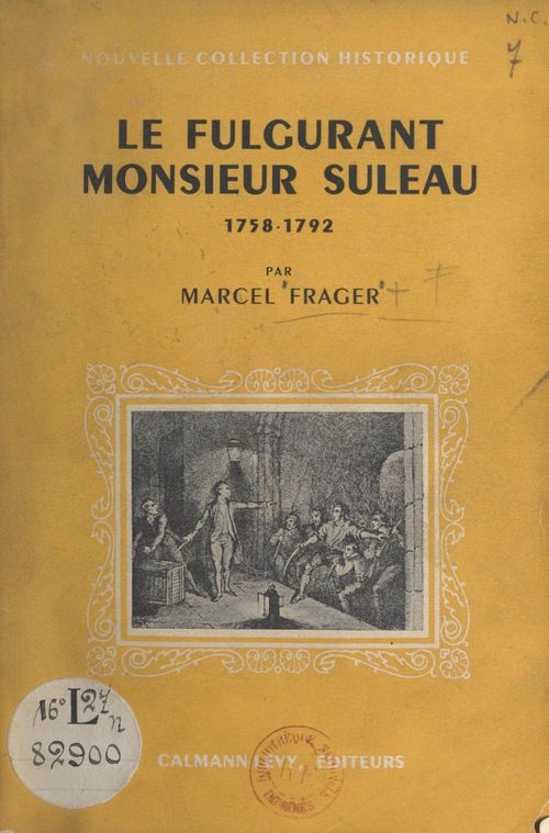 Couverture ebook de Le fulgurant Monsieur Suleau, de Marcel Frager