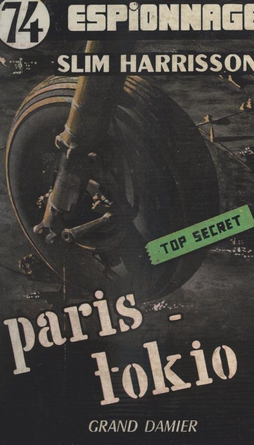 Couverture ebook de Paris-Tokio, de Slim Harrisson