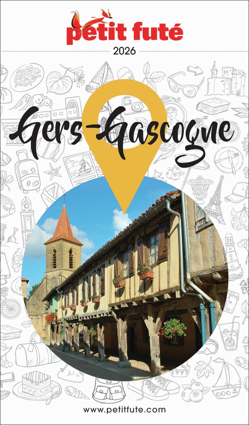 Couverture ebook de Guide Gers Gascogne 2026 Petit Futé, de Collectif