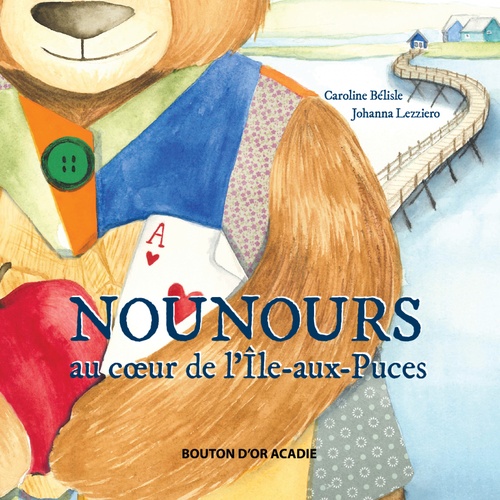 ebook cover of Nounours au coeur de l´Île-aux-Puces, by Caroline Bélisle