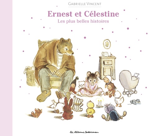 Couverture ebook de Ernest et Célestine - Les plus belles histoires, de Gabrielle Vincent