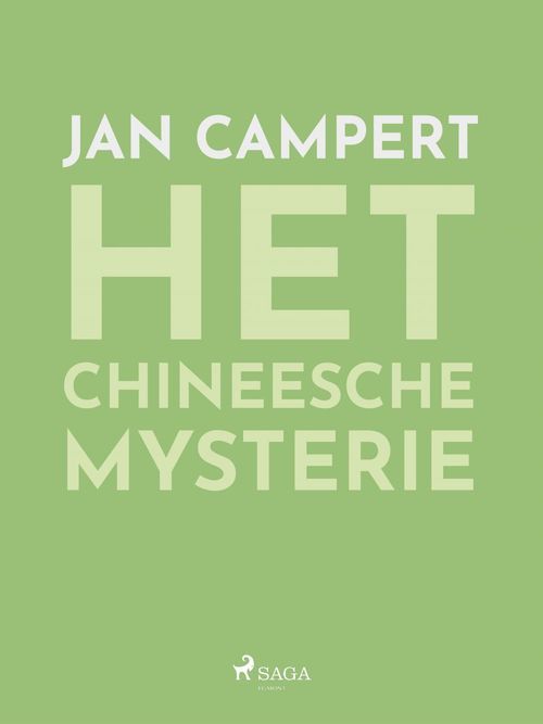 Couverture ebook de Het Chineesche mysterie, de Jan Campert