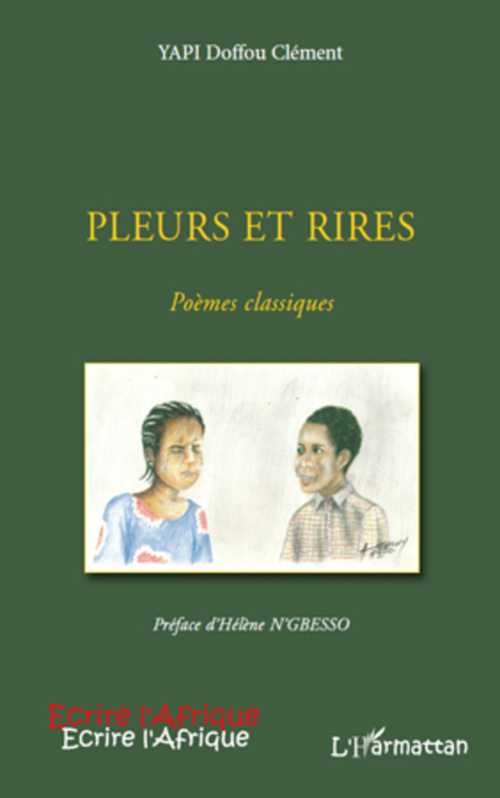 Couverture ebook de Pleurs et rires, de Doffou clément Yapi