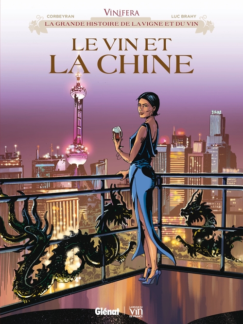 Couverture ebook de Vinifera - Le Vin et la Chine, de Luc Brahy