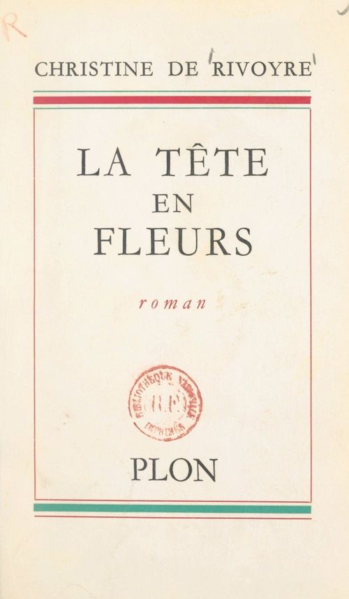 ebook cover of La tête en fleurs, by Christine de Rivoyre