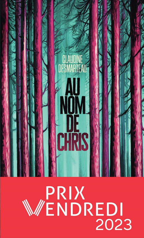 Couverture ebook de Au nom de Chris - Prix Vendredi, de Claudine Desmarteau