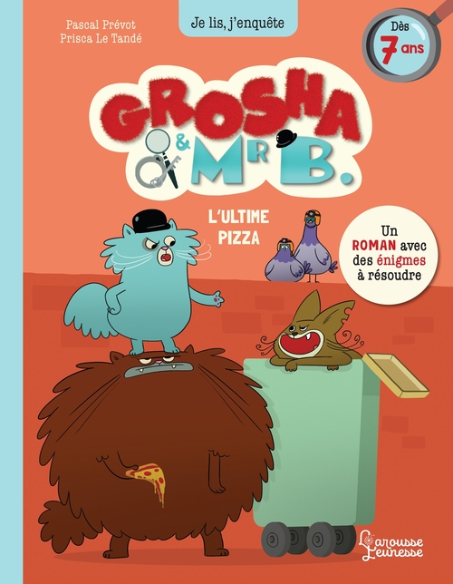 Couverture ebook de Grosha et Mr B - L'ultime pizza, de Pascal Prévôt