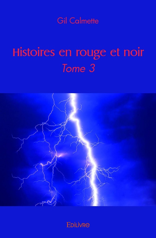 Couverture ebook de Histoires en rouge et noir, de Gil Calmette