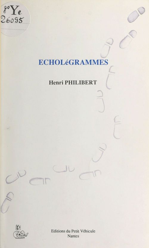ebook cover of Écholégrammes, by Henri Philibert