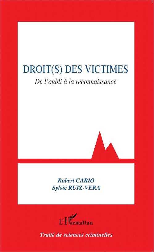 Couverture ebook de Droit(s) des victimes, de Robert Cario, Sylvie Ruiz-vera