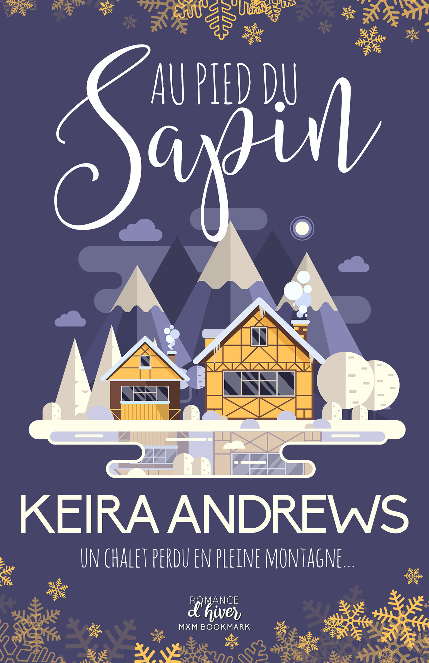 Couverture ebook de Au pied du sapin, de Keira Andrews