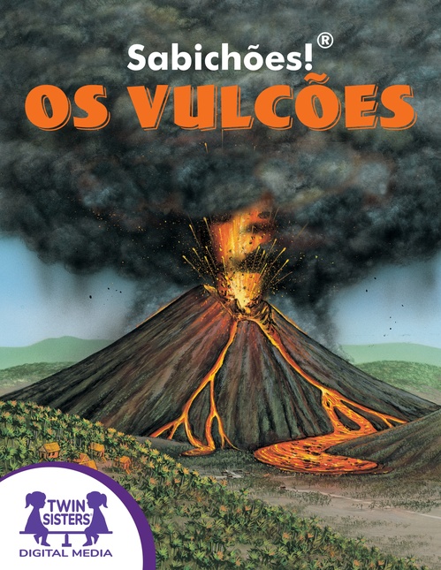 ebook cover of Sabichões!® Os Vulcões, by Kenn Goin, Christopher Nicholas