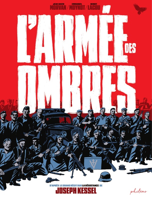 Couverture ebook de Armée des ombres, de Joseph Kessel, JD Morvan