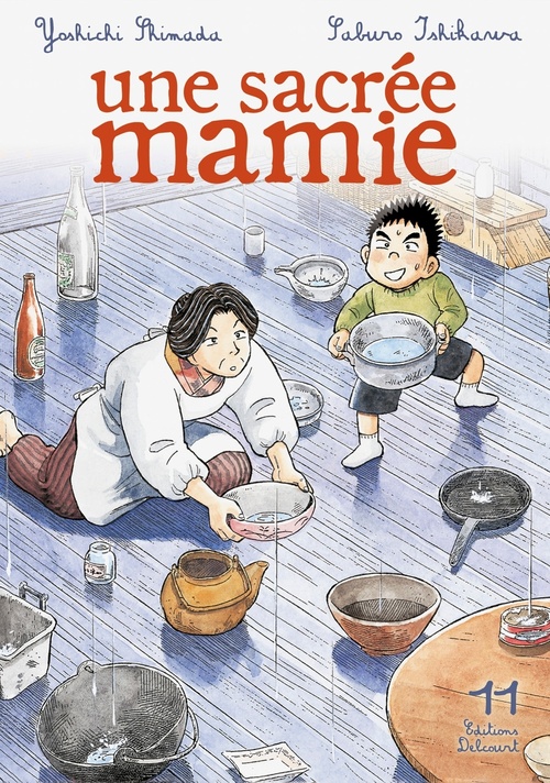 Couverture ebook de Une sacrée mamie T11, de Yoshichi Shimada, Saburô Ishikawa