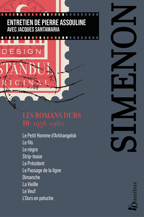 Couverture ebook de Les Romans durs, Tome 10 1956-1960, de Georges Simenon