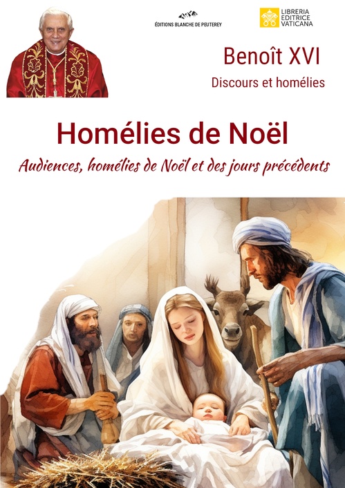 Couverture ebook de Homélies de Noël, de Benoît XVI
