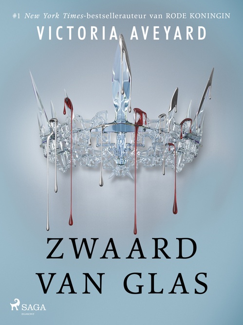 Couverture ebook de Zwaard van glas, de Victoria Aveyard