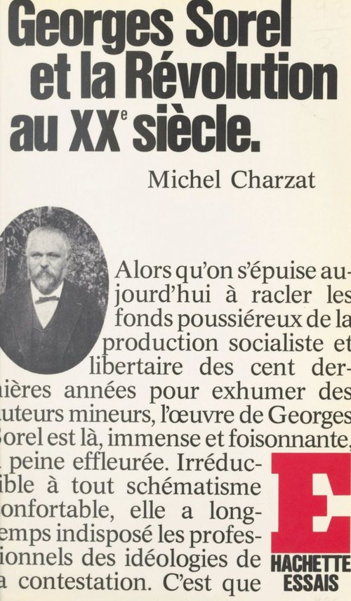 ebook cover of Georges Sorel et la révolution au XX siècle, by Michel Charzat