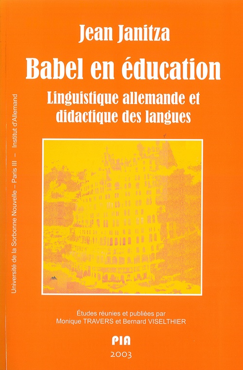ebook cover of Babel en éducation, by Jean-paul Révauger