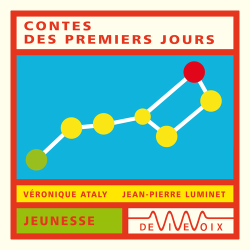 audiobook cover of Contes des premiers jours, by Jean-Pierre Luminet, Veronique Ataly