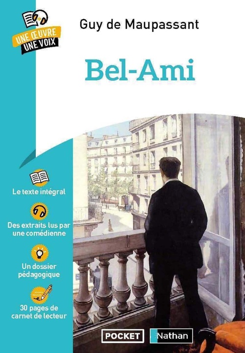 Couverture ebook de Bel-Ami, de Guy de Maupassant
