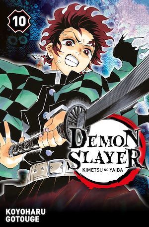 ebook cover of Demon Slayer T10, by Koyoharu Gotouge