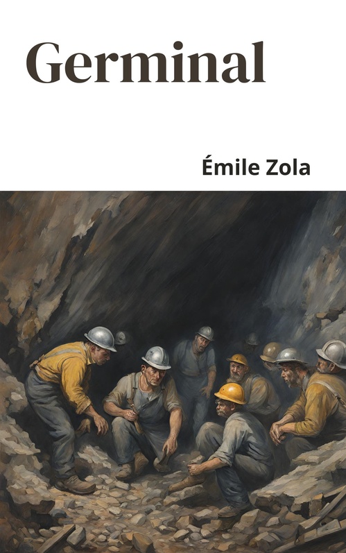 Couverture ebook de Germinal, de Emile Zola