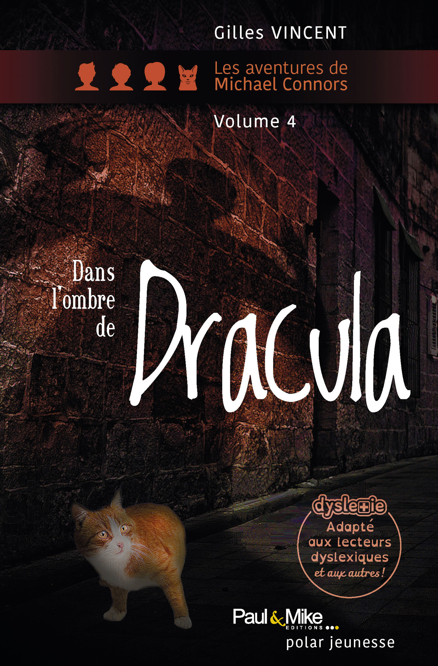 ebook cover of Dans l'ombre de Dracula, by Gilles Vincent