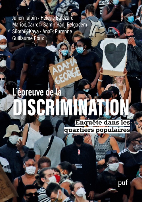 Couverture ebook de L'épreuve de la discrimination : Enquête dans les quartiers populaires, de Collectif