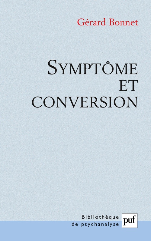 Couverture ebook de Symptôme et conversion, de Gérard Bonnet