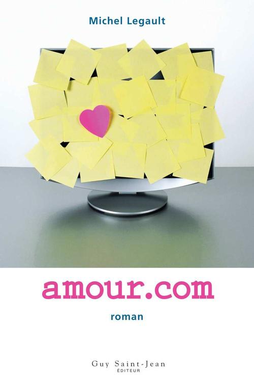 Couverture ebook de Amour.com, de Michel Legault