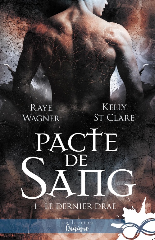 ebook cover of Pacte de sang, by Kelly St. Clare, Raye Wagner