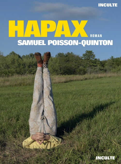 Couverture ebook de Hapax, de Samuel Poisson-Quinton