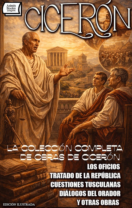 ebook cover of La Colección Completa de Obras de Cicerón. Edición Ilustrada, by Ciceron