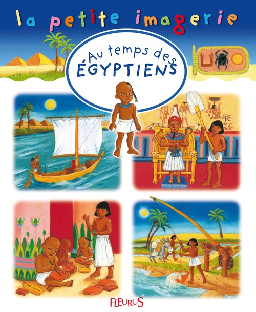Couverture ebook de Au temps des Egyptiens, de Collectif