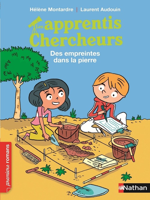 ebook cover of Les Apprentis chercheurs: Des empreintes dans la pierre, by Hélène Montardre, Laurent Audouin