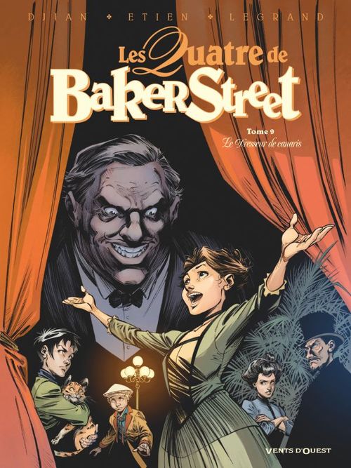 ebook cover of Les Quatre de Baker Street - Tome 09, by David Etien