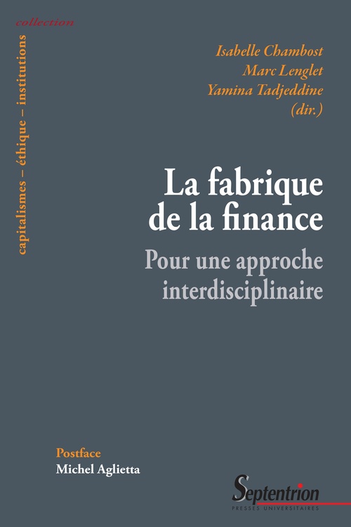 Couverture ebook de La fabrique de la finance, de Pu Septentrion